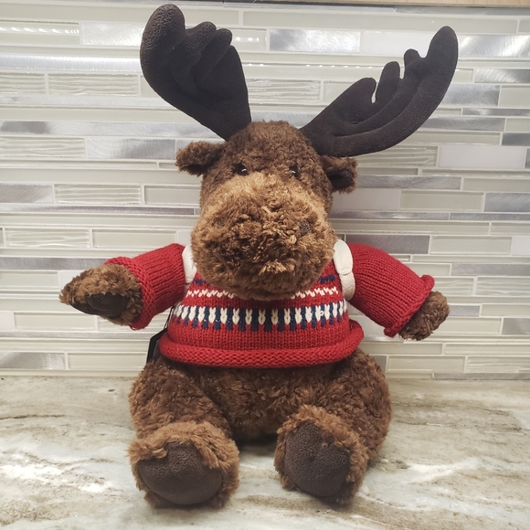 American Eagle Mac the Moose with backpack - Picture 1 of 8